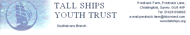 Logo of Tall Ships  YouthTrust