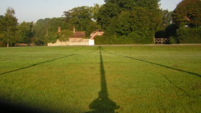 Shadow of Bonfire Tripod