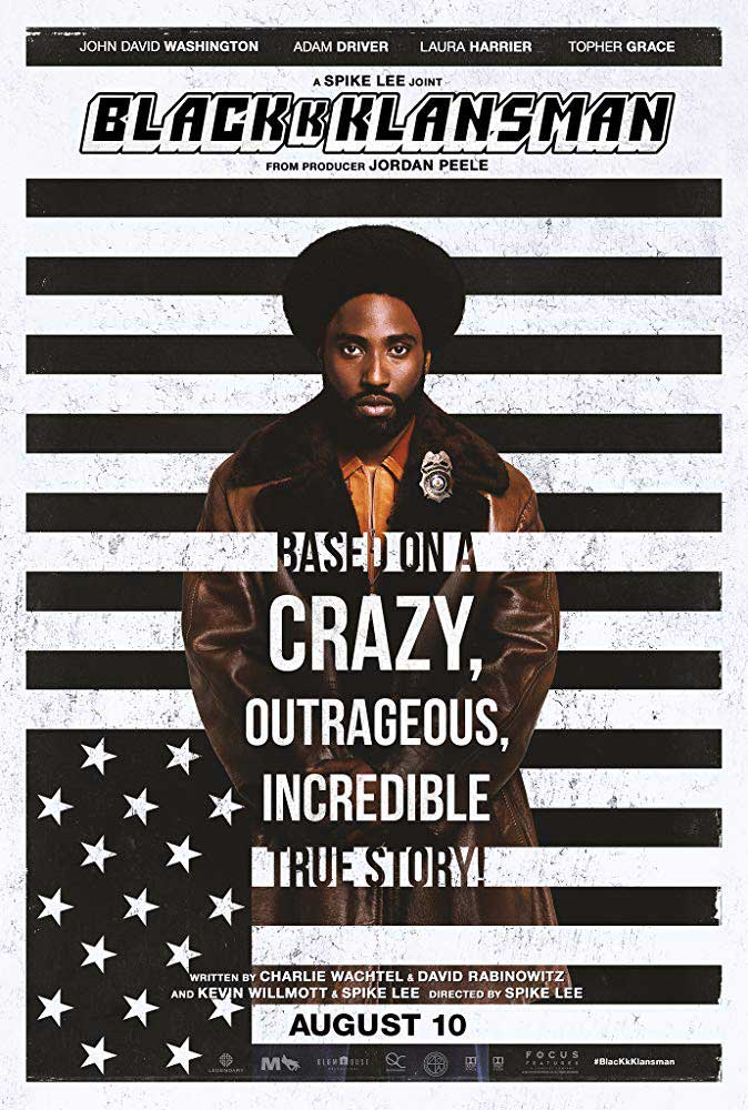 Poster for BlacKkKlansman