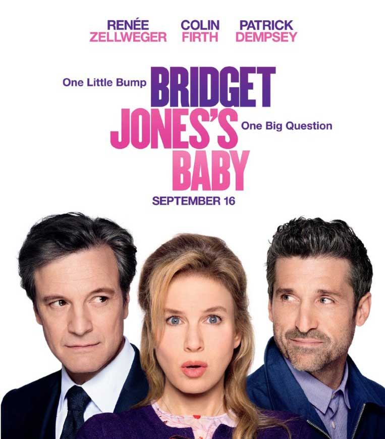 Film Poster for   Bridget Jones's Baby