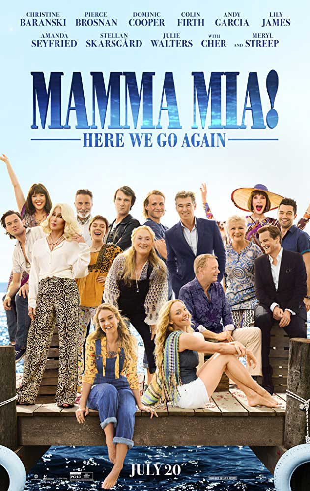 Film Poster for   Mamma Mia! Here We Go Again