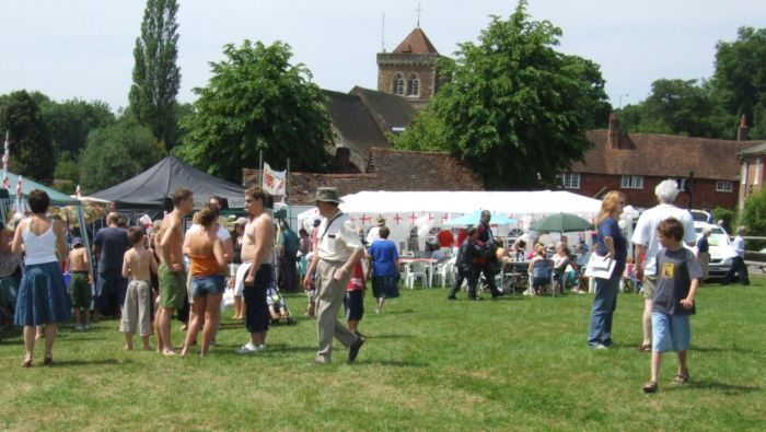 People at Village Festival