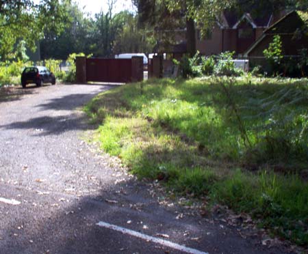 Entrance to Hammonds Yard