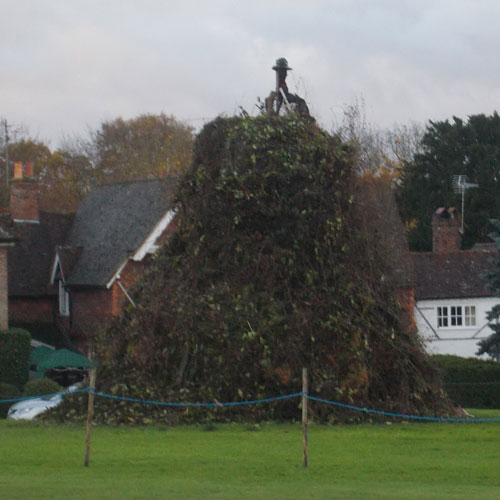 Bonfire on Village Green