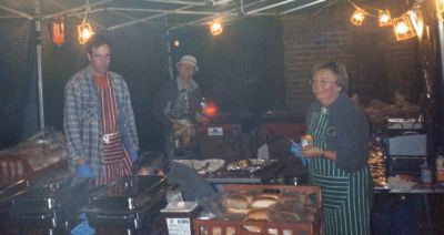 Hot food stall