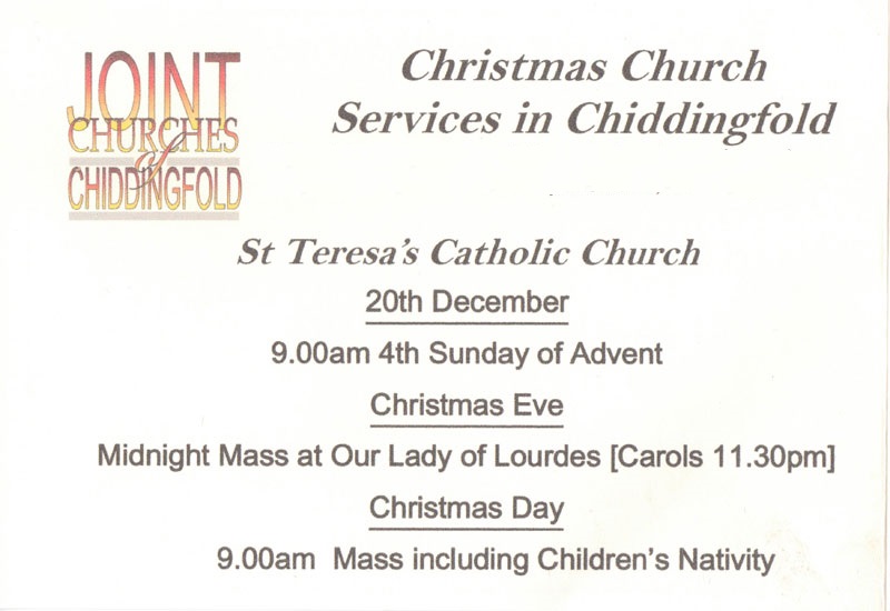 Church services in Chiddingfold