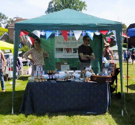 Canadian Maple Syrup stall