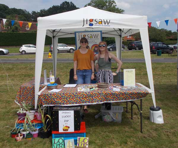 Jigsaw school stall