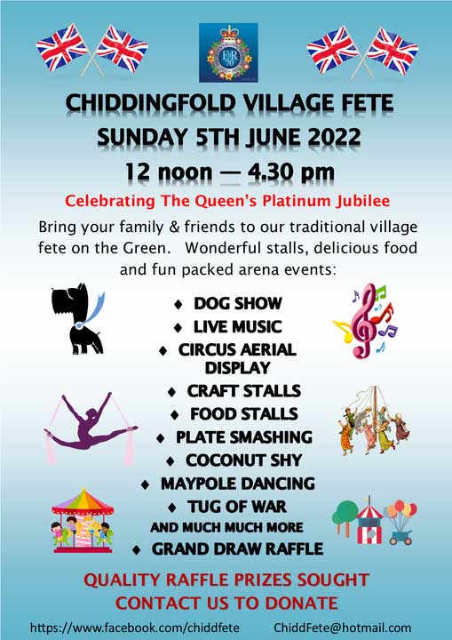 Chiddingfold Village Fete Poster