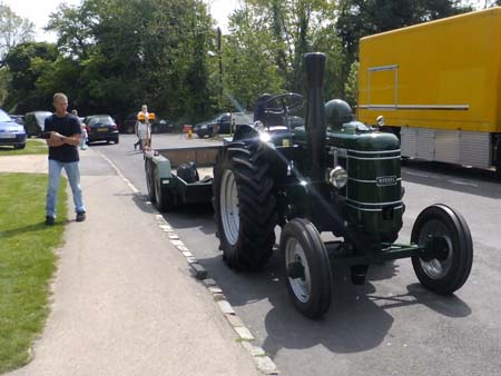 Field Marshal 2 stroke diesel tractor