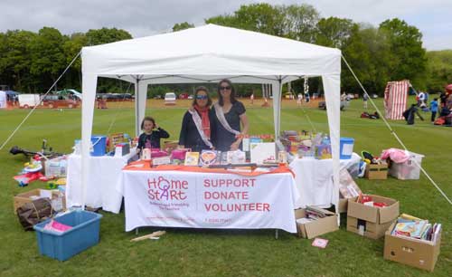 Home Start charity stall