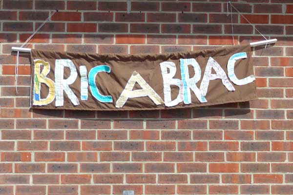 Large sign    Bric a Brace