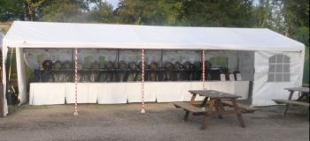 Beer tent / bar - before start