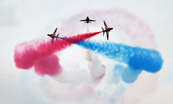 Red Arrows by Peter Gardener  