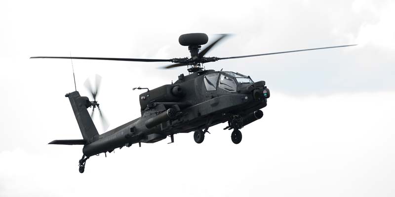 Apache attack helicopter