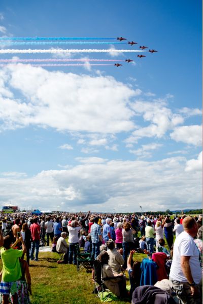 Red Arrows on Sunday 26th August,