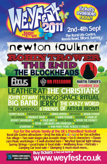 Wey Fest 2011 flyer