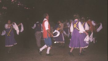 morris dancers in the dark