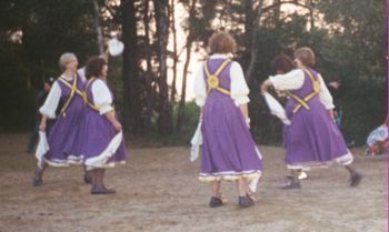  Fleur de Lys  Morris side,  dancing