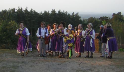 Fleur de Lys  Morris side , group picture