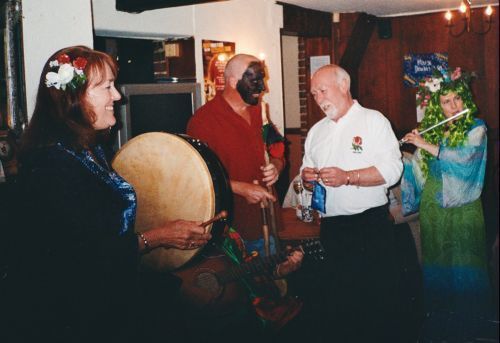 Tipteerers  playing music in The Winterton Arms