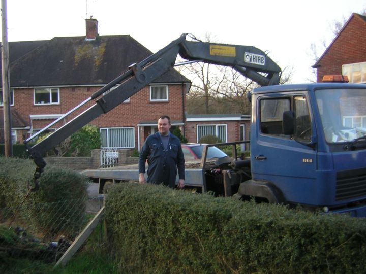 Mark & collection lorry
